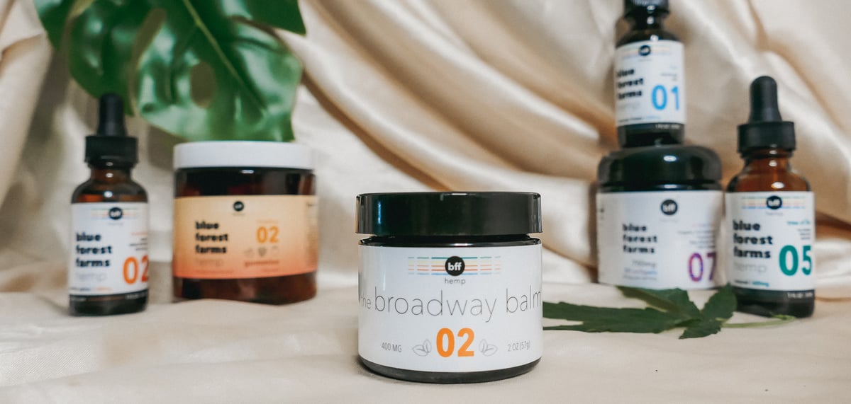 Full Line of BFF hemp products